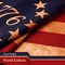 G128 2 Pack: Betsy Ross 1776 Tea-Stained Flag | 3x5 Ft | LiteWeave Pro Series Printed 300D Polyester | Historical Flag, Vibrant Colors, Brass Grommets, Thicker and More Durable Than 100D 75D Polyester